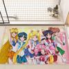 Anime R-Role S-Sailor M-Moon Entrance Door Mat Nordic Style Home Doormat Bathroom-Toilet Mats Bedroom Hotel Decor Mat