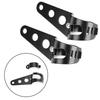 43mm-50mm Fork Black Headlight Mount Bracket Motorcycle Head Lamp Holder Adapter