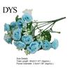 Ornamental 1 Bouquet Simulation Rose No Watering Vivid Bright Color Artificial Flowers Home Beautification