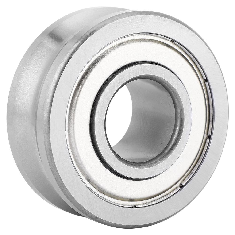 

LFR50 8 8 High Quality Steel U Type Groove Track Guide Roller Bearing Pulley #1