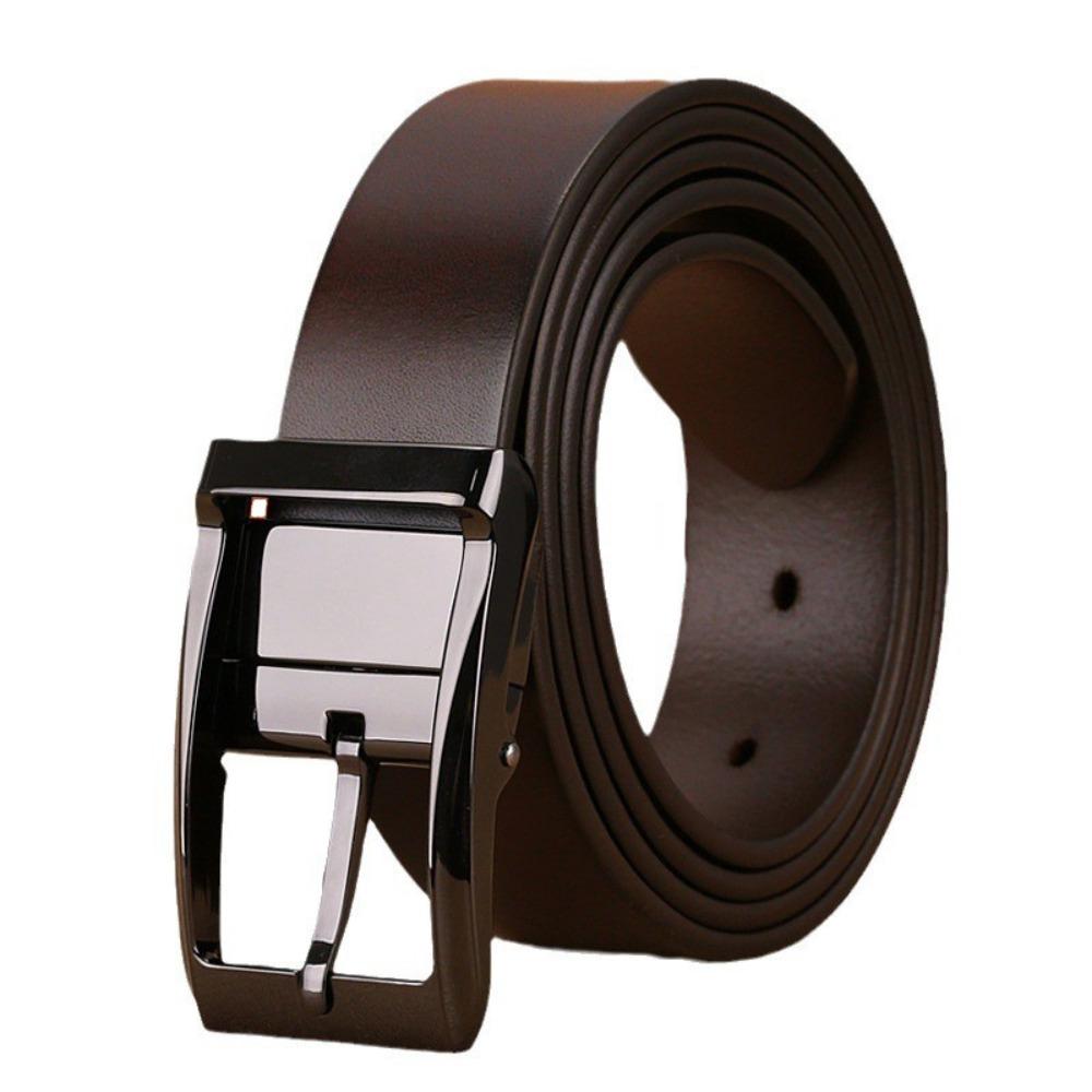 High-end Cowhide Jeans Belts Trendy Brand Business Denim Belt For Man Women Unisex