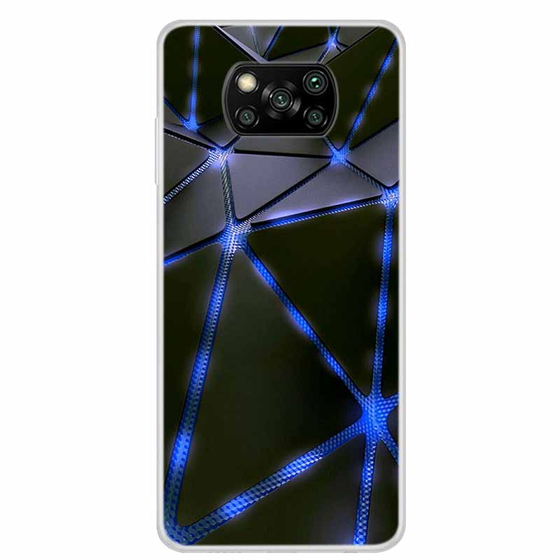 For Poco X3 Pro Case X3 NFC 6.67" Clear Marble Soft TPU Silicone Back Case for Xiaomi Poco X3 NFC Phone Covers Shockproof Fundas