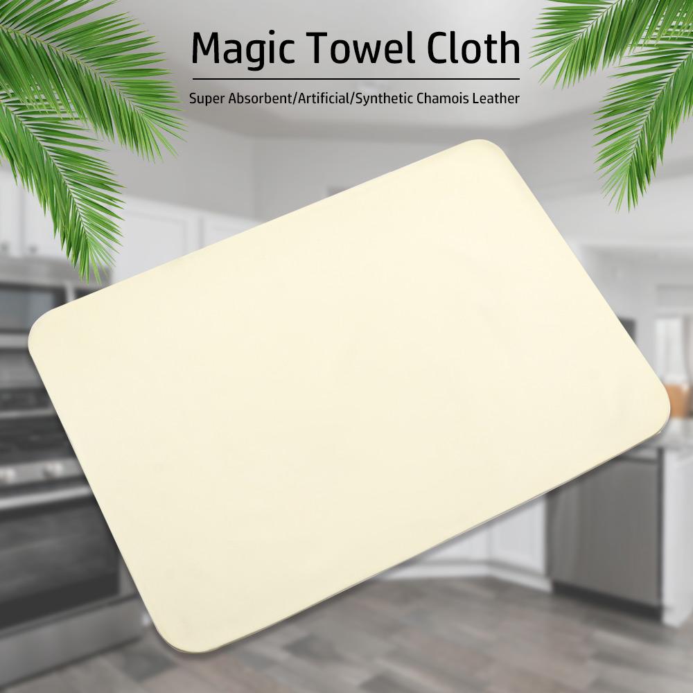 Bildschirm Haar Trocknen Auto Waschen Künstliches Super Absorbierendes Synthetisches Chamoisleder Magisches Tuch