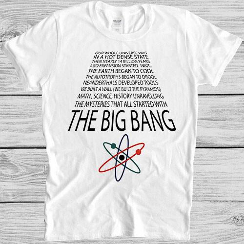 The Big Bang Theory T Shirt 511 Song Retro Cool Gift Tee Unisex T-Shirt XL