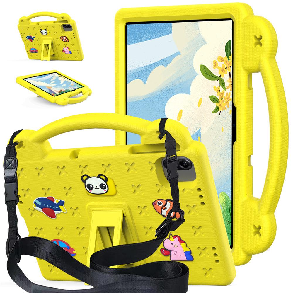 Für Honor Pad X8A Hülle, 3D Bär EVA Kinder Ständer Hülle Für Honor Pad X8A X9 11 Zoll Griff Stoßfest Tablet Rückseite