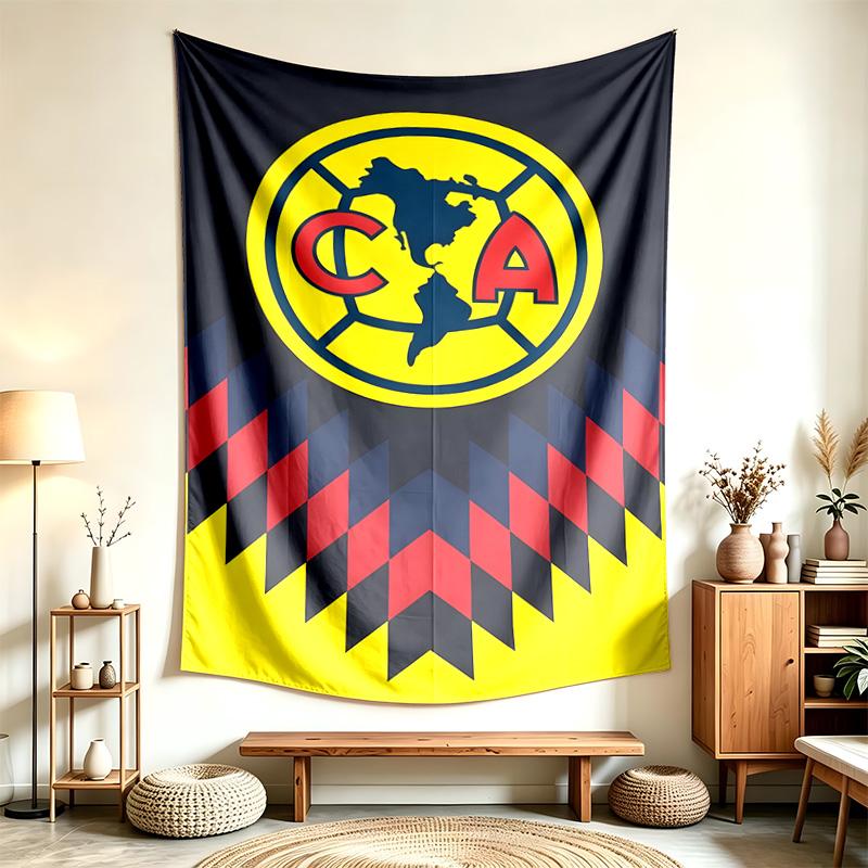 Club America (1) Tapestry Suitable For Decorating Homes Dorms And Bedrooms Soft To The Touch And A Perfect Gift For Friends And Family