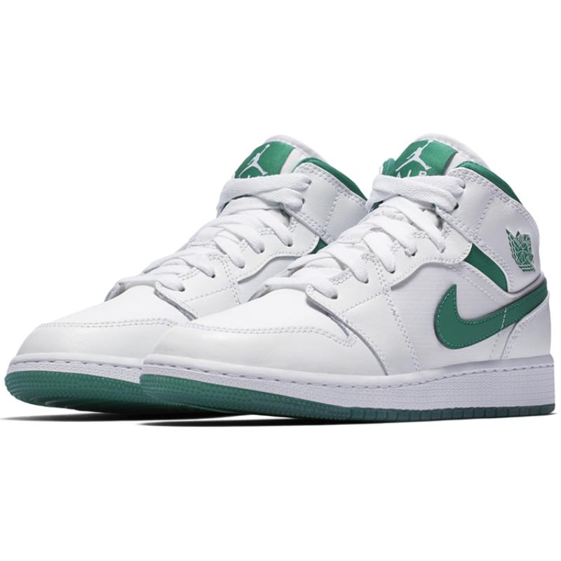 Jordan 1 Mid SE GC White Mystic Green GS Jordan CD6760-103