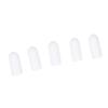 100PCS Screw End     White PVC Anti Aging Flexible Flame Retardant End Cover for