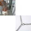 Women Body Chain Featuring Hollow Chain Elegant Body Jewelry Nightclub Body Accessory Suitable for Weddings and Proms