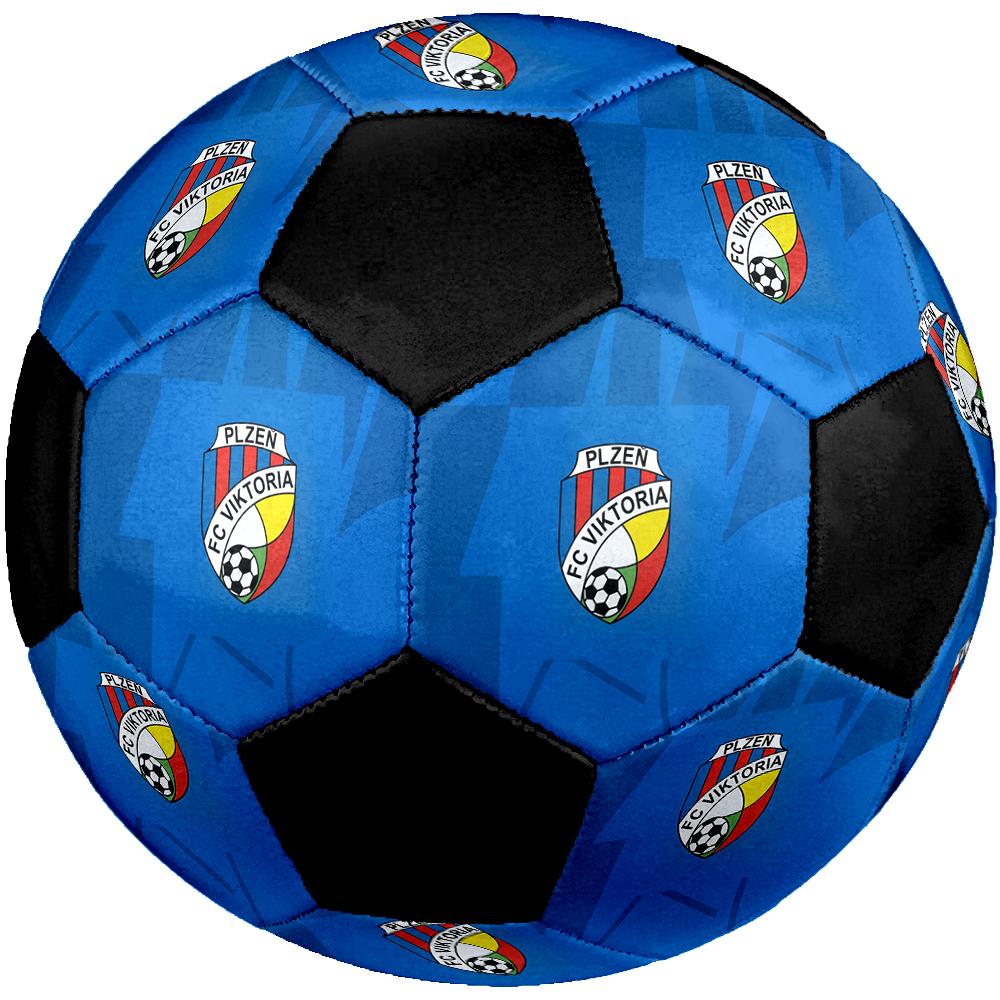 TAGLIA 5 Pallone da Calcio FC Viktoria Plzeň Colorato Per Tutte le Età Cucito a Macchina PVC Pronto per la Competizione Resistente Alta Rimbalzabilità