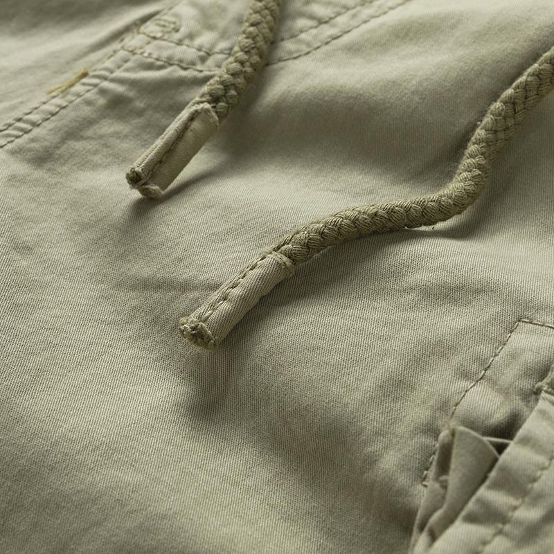 BAPAI New Pánské módní šortky Bavlna Ležérní Léto Pracovní Combat Kalhoty Klasické krátké oversized cargo kalhoty