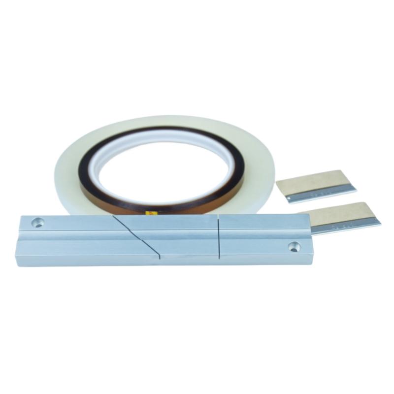 Tape Repair Kit 1/4 10Inch Open Reel Tape Media with Splicing Tape for REVOX STUDER Universal Splicing Block Kit