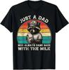 Just A Dad Who Always Came Back Funny Father's Day Unisex T-Shirt