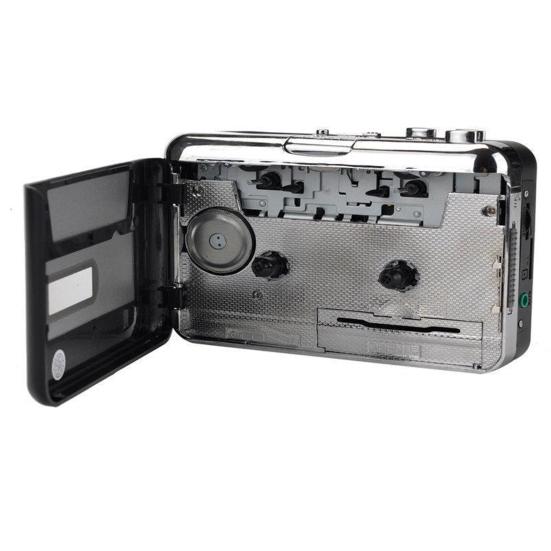 Cassette Player Portable Convert Cassette To MP3 White USB 2.0 Plug and Play Cassette Recorder for Computer