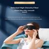 Máscara de Dormir Ajustável 3D Com Design Respirável, Bloqueia a Luz Enquanto Permite a Circulação de Ar Para os Olhos, Ajuste Confortável Unissex