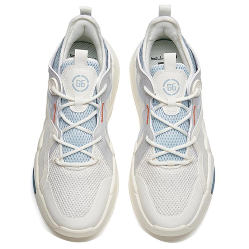 ANTA Life Collection Casual Shoes Men's Low top Ivory White/Illusion Blue/Wall Gray Sneakers 112238083-5