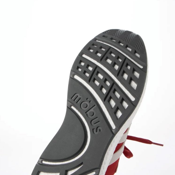 Mobus Mesh Sports Casual Walking Training Current Model VIOLA2 Measurement 27 Points 0 Men's Shoes, (DK.RED, Centimetres)