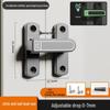 Adjustable No-Drill Surface-Mount Sliding Door Bolt Latch