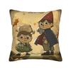 Over the Garden Wall Pillow Case  Kawaii Pillow Cover Graphic Pillowcases For Living Room Sofa