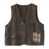 Gilet Giacca Casual da Donna Primavera ed Estate Gilet Senza Maniche Largo e Sottile Top Gilet