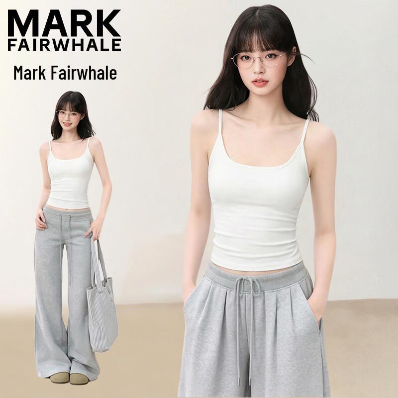 MARK FAIRWHALE Women s Built-in Bra Camisole Top L