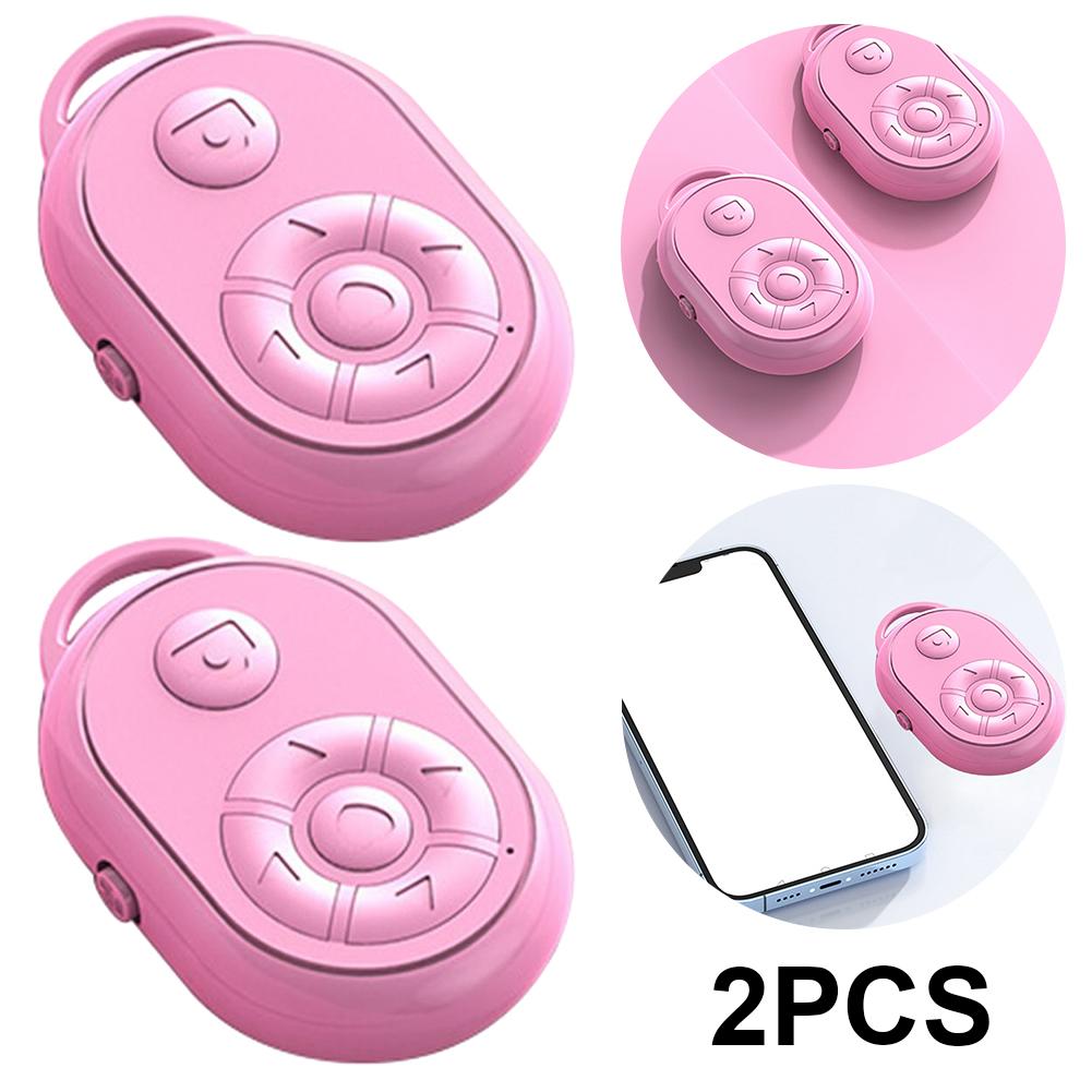 Remote Control Page Turner Bluetooth Smart Phone Screen Auto Clicker for Gaming Live 10m Camera Shutter Video Remote For Tiktok