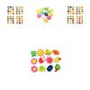 12pcs Set Of Premium Wooden Cartoon Animal Fridge Magnets For Educational Fun