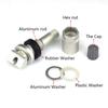 4 Stück Reifendrucküberwachung Tpms OE Reifendrucksensor für Ventilschaft-Ersatz für Ventil-Reparaturset