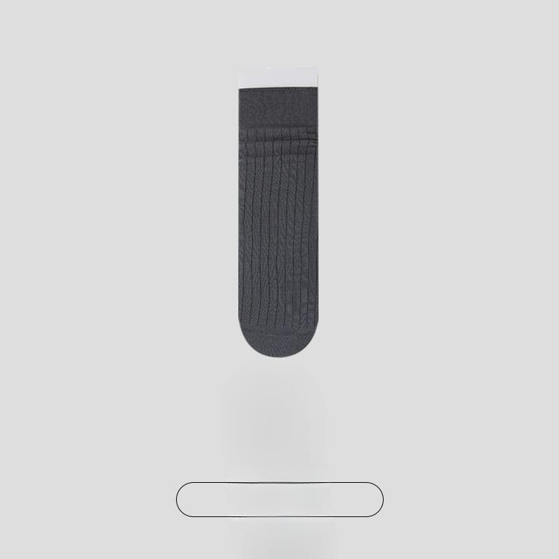 Female Summer Thin Mesh Breathable Sweat Absorbing Deodorant In The Tube Pile Pile Cotton Socks