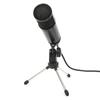 Condenser Microphone USB Double Knob with Adjustable Tripod Set Kit for Broadcast Recording