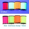 1Spool/6Spools Polypropylene Fly Mark Yarn 6 Colors Available Dubbing Fine Dry Wet Fly Fibers Spinner Wings Fly Tying Parachutes Materials