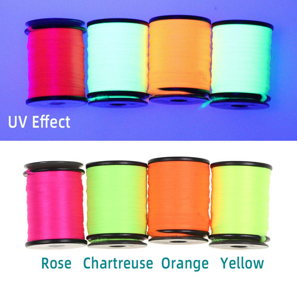 1Spool/6Spools Polypropylene Fly Mark Yarn 6 Colors Available Dubbing Fine Dry Wet Fly Fibers Spinner Wings Fly Tying Parachutes Materials