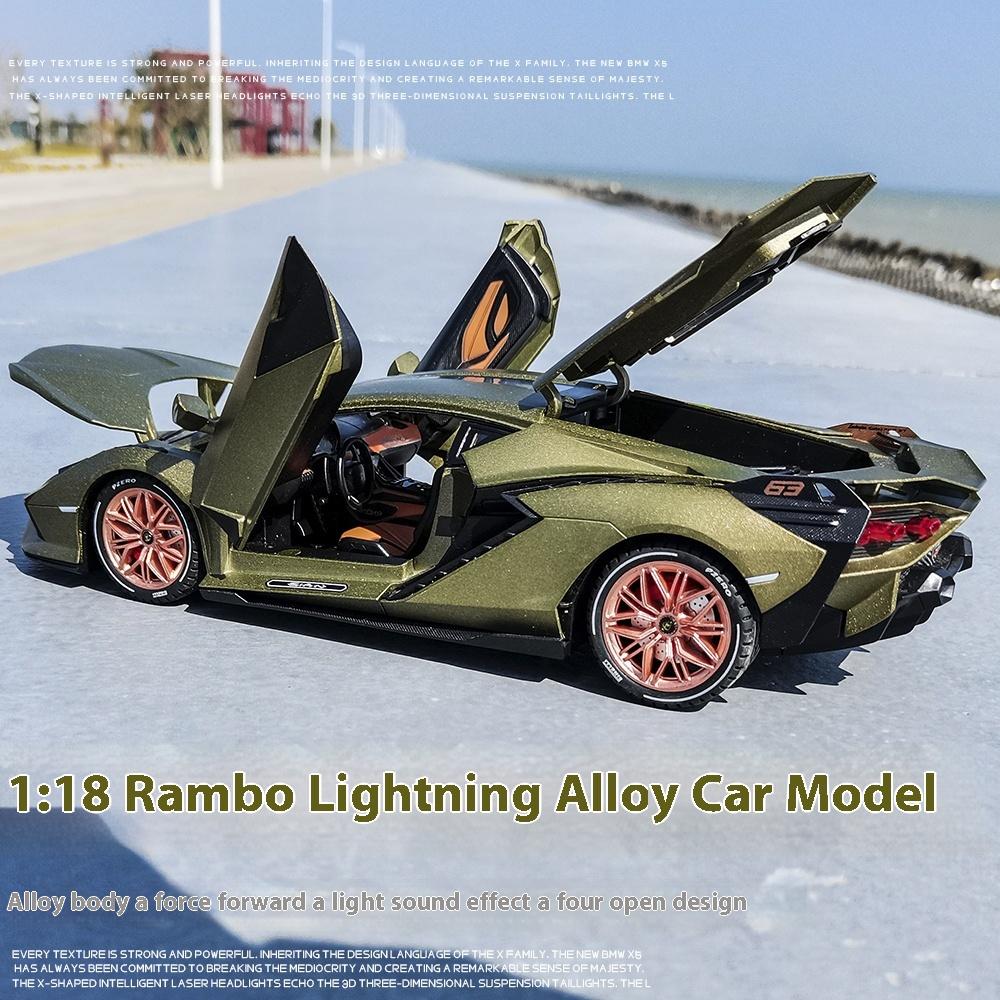 Lamborghini SIAN FPK63 Supercar-Modellauto im Maßstab 1:18, aus Metallguss, Spielzeugauto für Jungen, Sammlerstück, Kinderauto