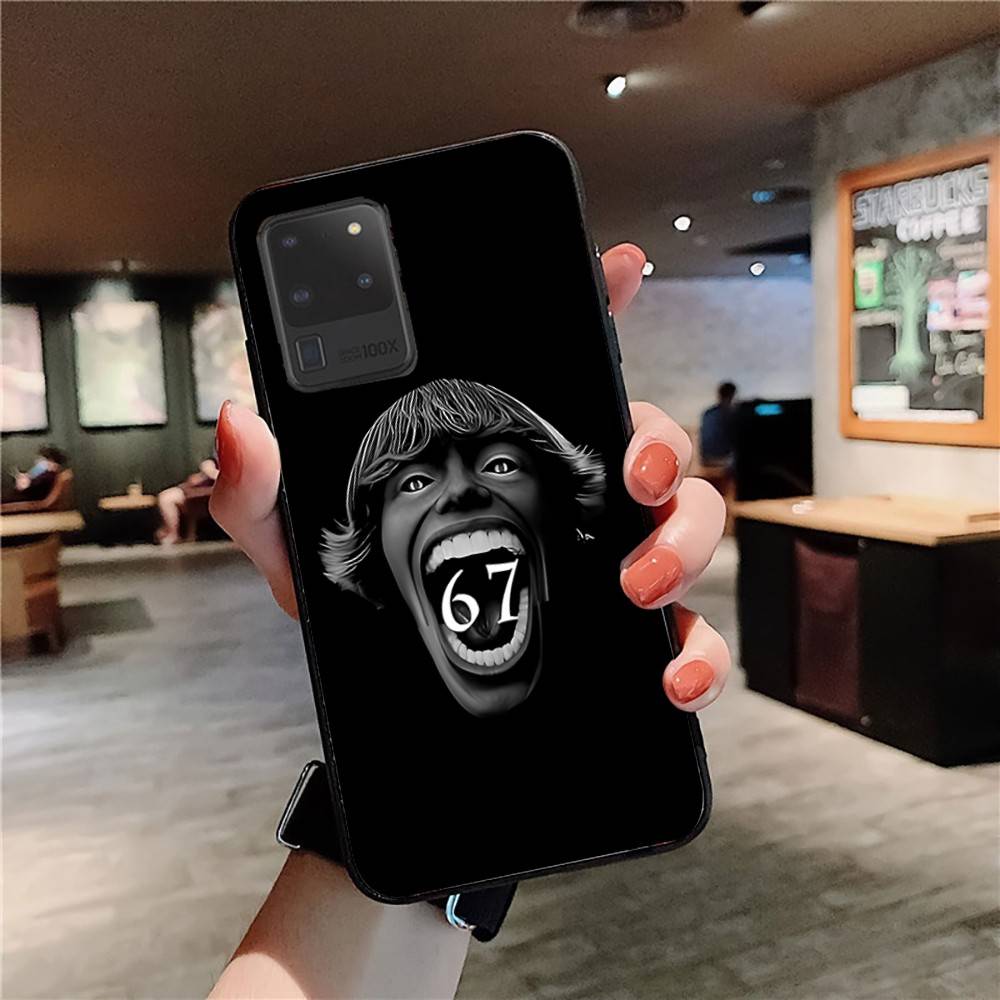 

67 Six Seven Phone Case For Samsung S 24 Fe 25 Ultra Plus 20 Lite 21 30 22 23 24 22 Ultra 5G Fundas Samsung S23 5G