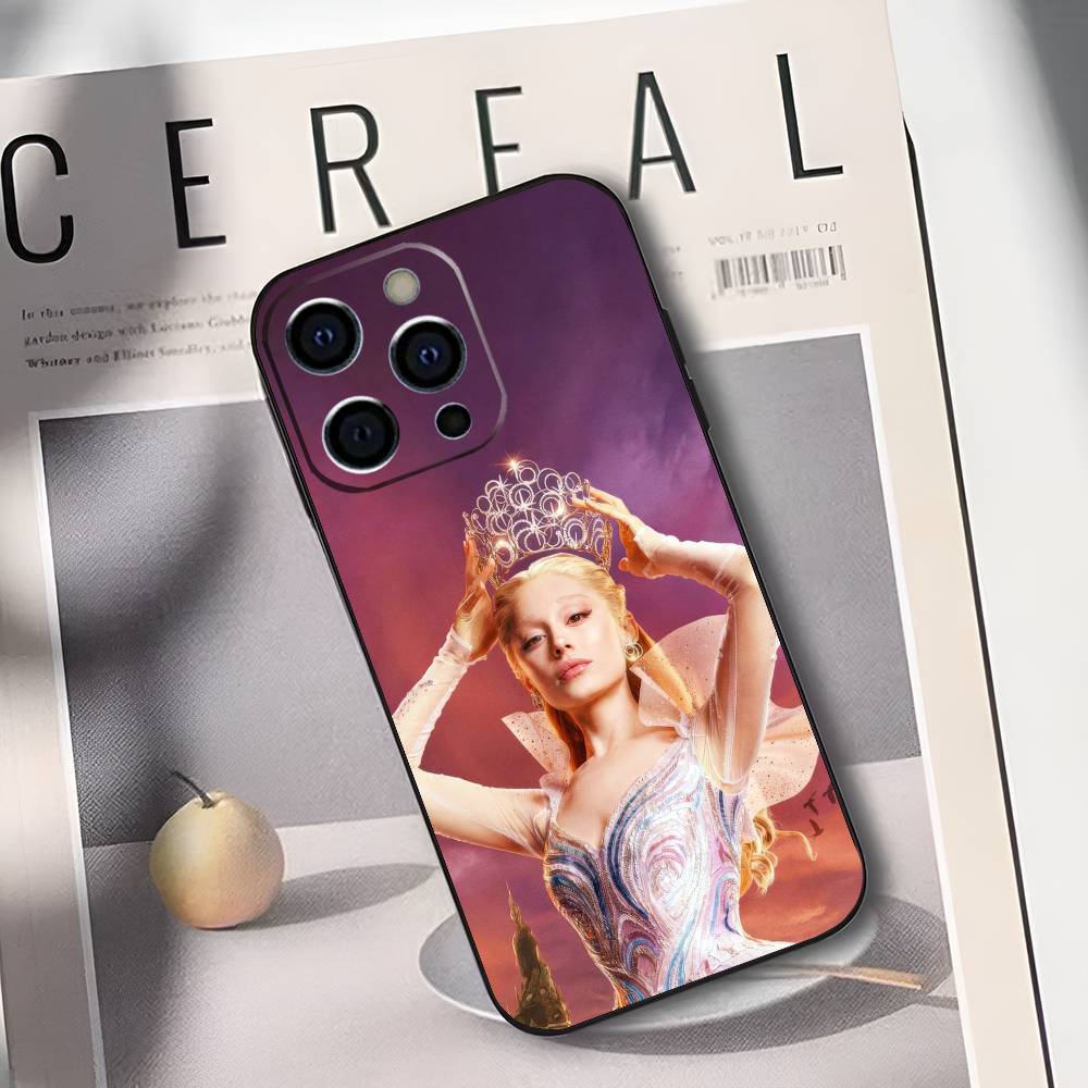 Movie W-Wick-ed Phone Case For iPhone 17,16,15,14,13,12,11 Plus,Pro Max,XS,Soft Silicone Black Cover