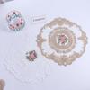 1Pcs Lace Heat Insulation Dining Plate Mat Table Decoration Table Pads Placemat Coasters
