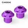NICECNC Front Wheel Axle Bolt Nut For SUR-RON light bee X For Surron light bee S L1E For Segway X160 X260 Electric Dirt Bike