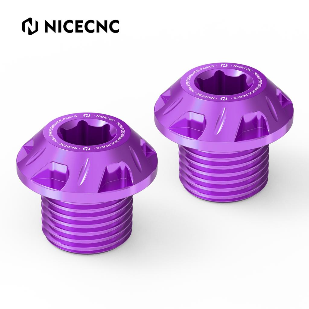 NICECNC Front Wheel Axle Bolt Nut For SUR-RON light bee X For Surron light bee S L1E For Segway X160 X260 Electric Dirt Bike