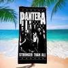 P-Pantera Band Microfiber Blanket Quick Drying Beach Towels Oversized Printing Super Absorbent Pool Towel Blanket