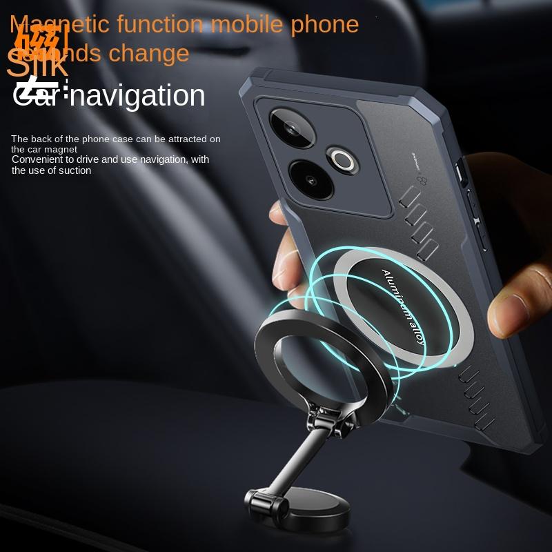 For OPPO Realme GT 7 Case Hard Heat Dissipation Magnetic Protective Back Cover Case For Realme GT 7 Pro GT Neo 7 Phone Shell