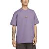 Nike ACG Einfarbige Kleinlogo Rundhals Freizeit Kurzarm T-Shirt Herren Oberteile Lila DQ1816-553