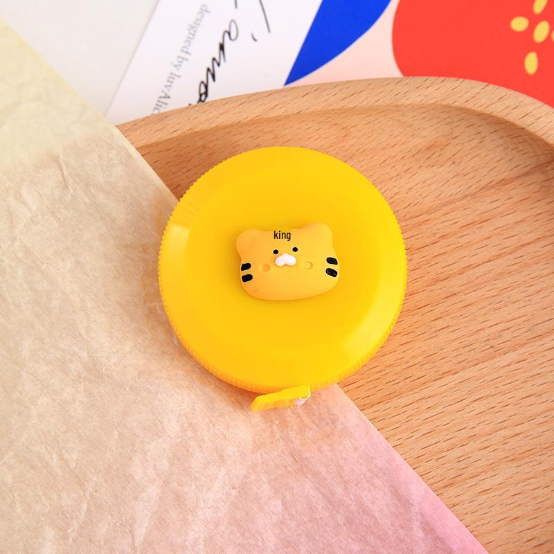 Cartoon Mini Retractable Tape Measure - Portable and Soft for Clothes and Body Measurements