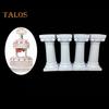 4Pcs/Set Cake Pillars Food Grade Easy Clean Columnar Modern Decorative Birthday Cake Fondant Support Pillar Kitchen Accessories