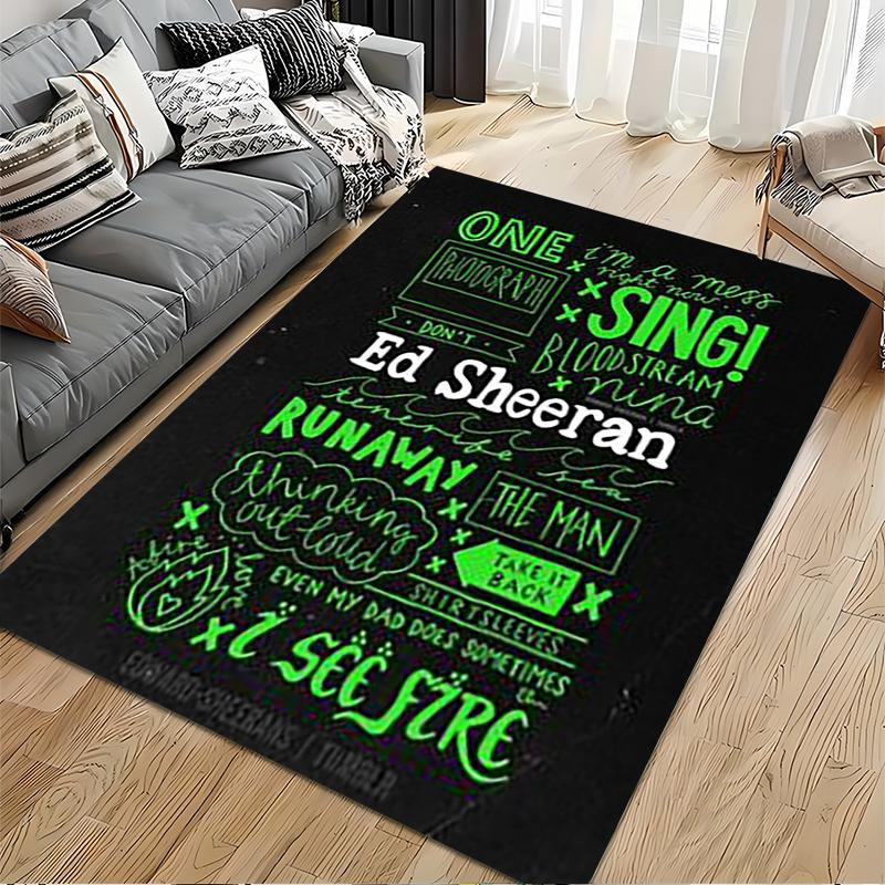 Luxury UFC MMA Fighting Championship Area Rug, Non-Slip Washable Throw Carpet for Living Room Bedroom Entryway Home