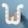 New Slippers Rack No Punching for Bathroom Slipper Hook Toilet Drainage Rack Wall Mounted Bedroom Neat Storage Shoe Drying Rack