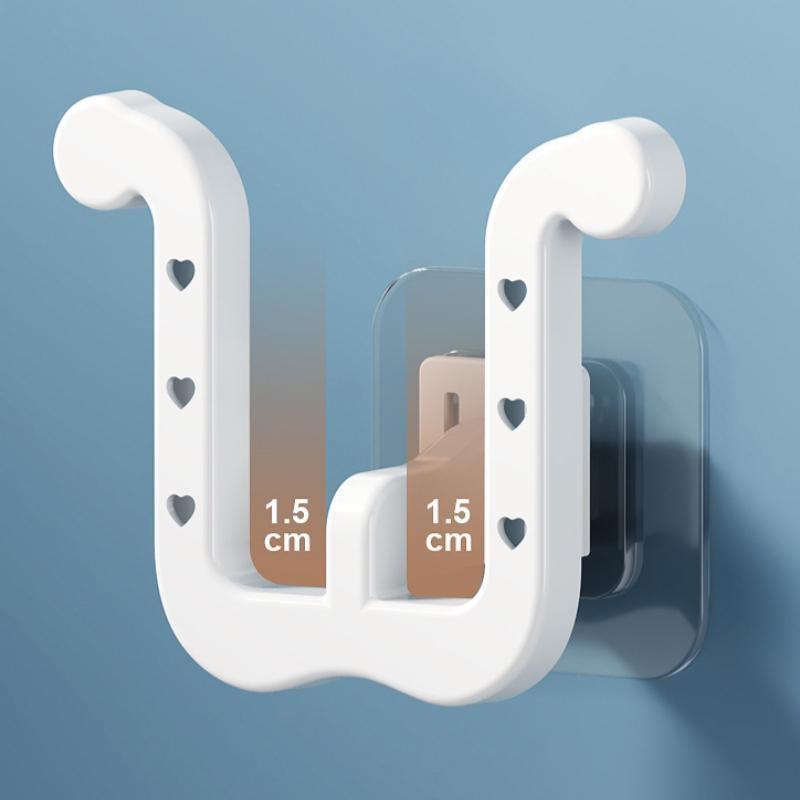 New Slippers Rack No Punching for Bathroom Slipper Hook Toilet Drainage Rack Wall Mounted Bedroom Neat Storage Shoe Drying Rack