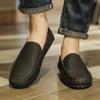 Soft-Soled Male Business Footwear Breathable Men's Loafers Moccasins Slip on Driving Shoes Hot Sale Leather Mens Casual Shoes