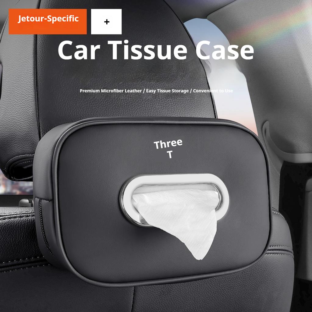 For Jetour Traveller T2 Shanhai T2 Dasheng X70 X90 Car Tissue Holder Seat Back Hanging Box Interior Accessories
