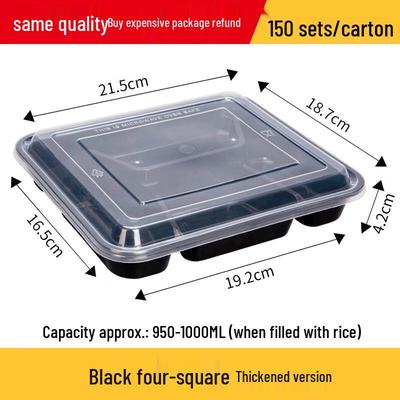 Yicang Disposable Multi-Compartment Meal Containers