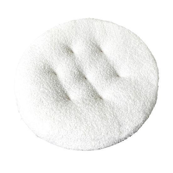 Seat Cushion Round Futon Design Furry Short Plush Surface Extra Thick Chair Floor Cushion Anti-Slip Design Solid Color Chair Cushion